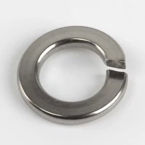 Stainless steel split spring washer, DIN 127 Form B