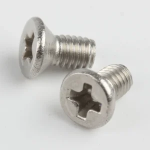 DIN 965 stainless steel Phillips countersunk machine screws