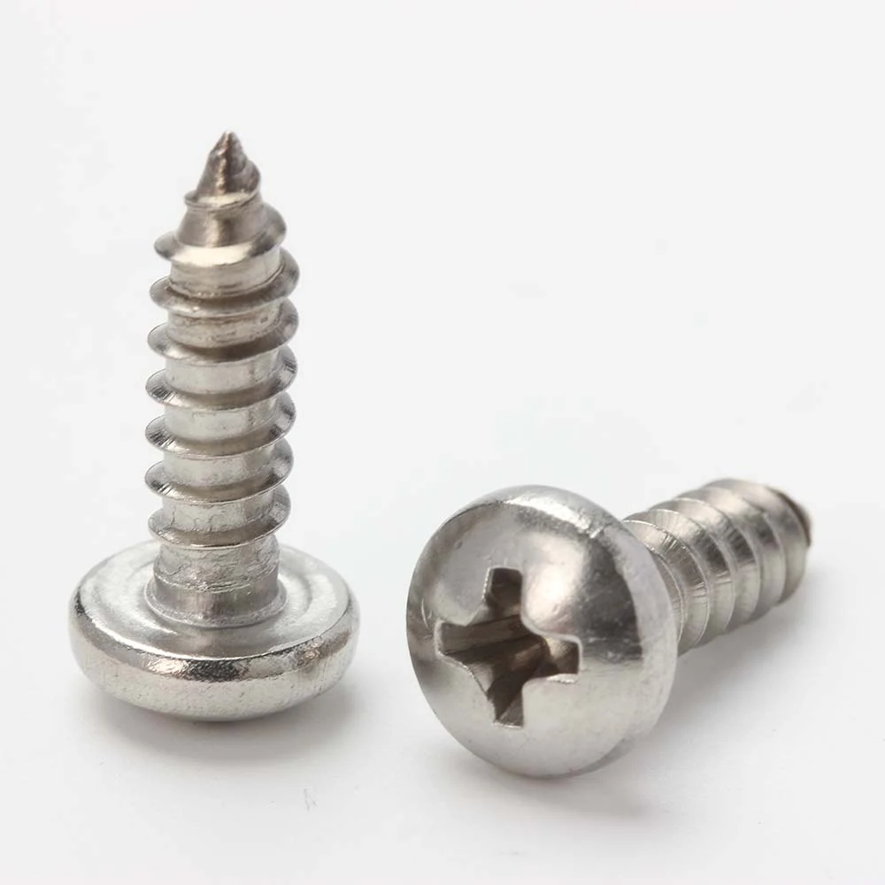 GB 845 stainless steel Phillips pan head self-tapping screws