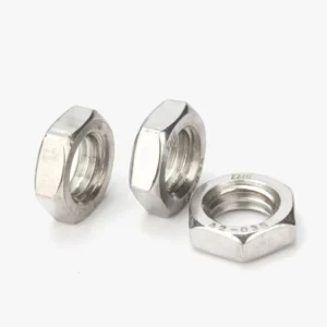 DIN 439 Stainless Steel Thin Hexagon Nuts - multiple product views