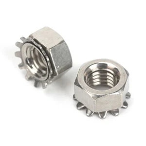 Stainless Steel K Nuts - multiple product views