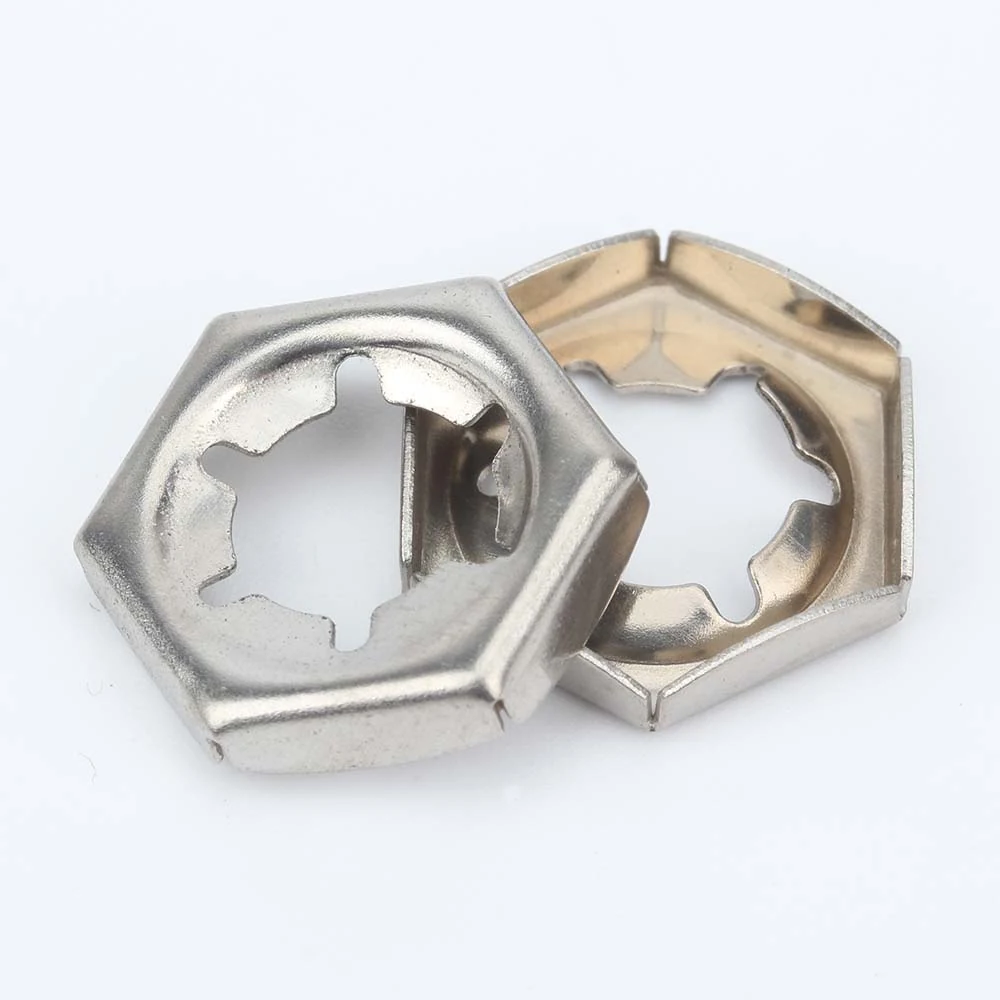 DIN 7967 Stainless Steel Self-Locking Counter Nuts - multiple product views