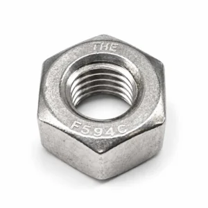 ANSI B18.2.2 Stainless Steel Heavy Hex Nuts — Double Chamfer - product view 1