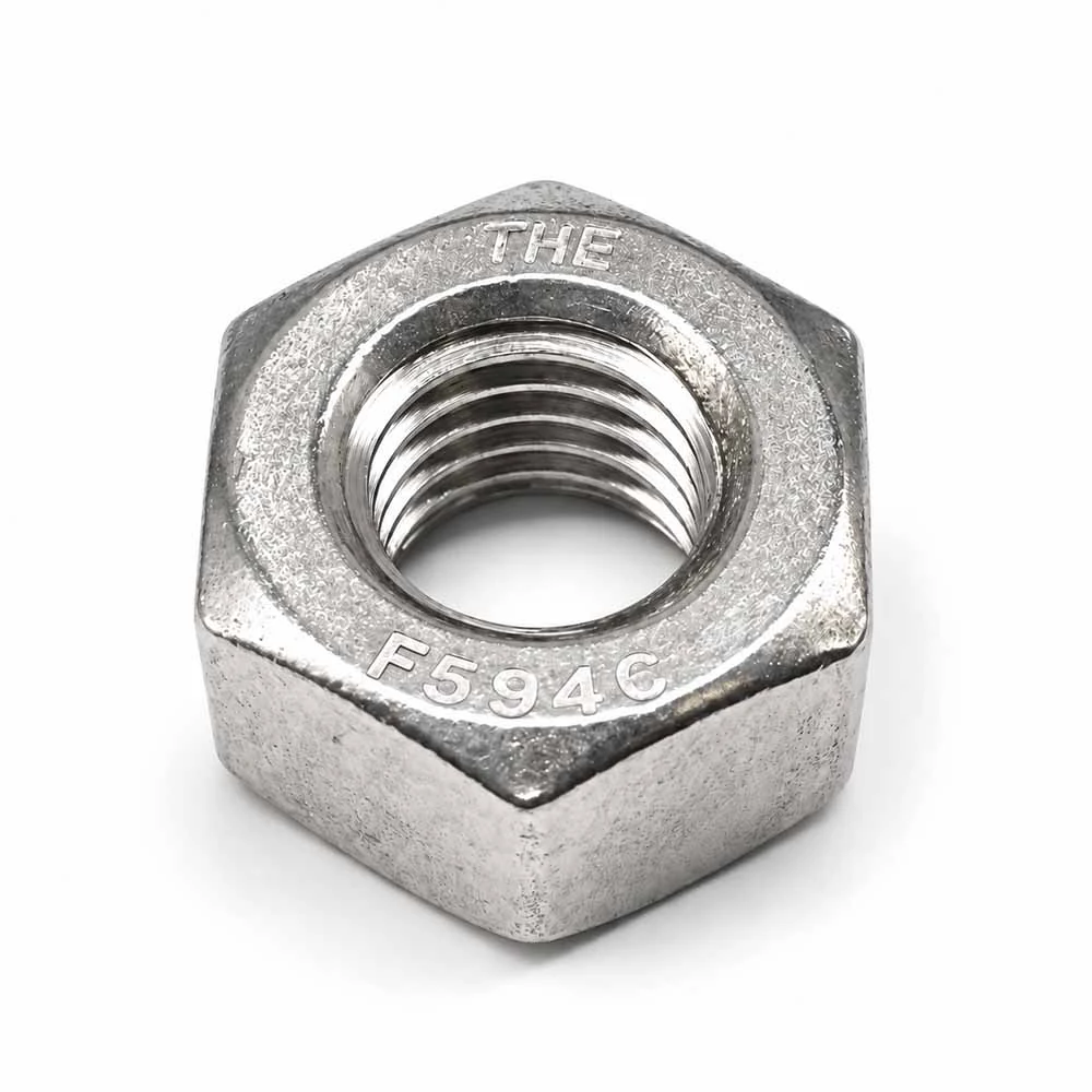 ANSI B18.2.2 Stainless Steel Heavy Hex Nuts — Double Chamfer - product view 1