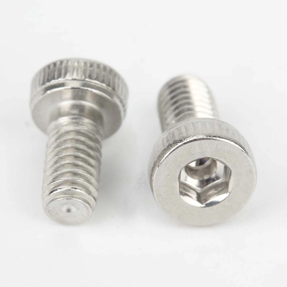 DIN 6912 Stainless Steel Socket Head Screws with Pilot Recess - actual product view 1