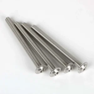 ISO 7380-2 Stainless Steel Button Head Socket Screws with Collar - actual product view 1