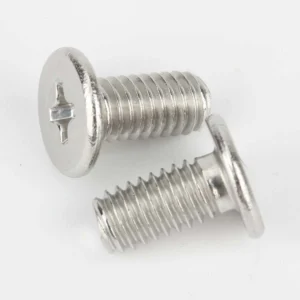 304 Stainless Steel CM Cross-Recess Flat-Profile Head Machine Screws - multiple product views