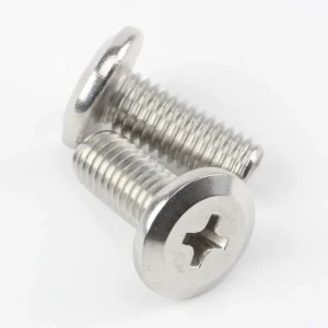 304 Stainless Steel Cross-Recess Chamfered-Head Machine Screws - multiple product views