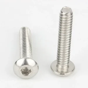 ASME B18.3 Fine-Thread Button Head Socket Screws - actual product view 1