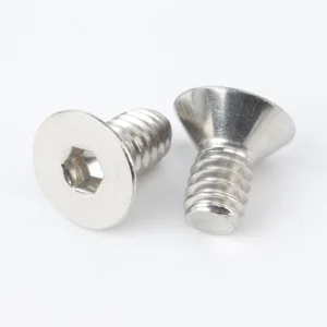 ASME B18.3 Fine-Thread Flat Head Socket Screws - actual product view 1