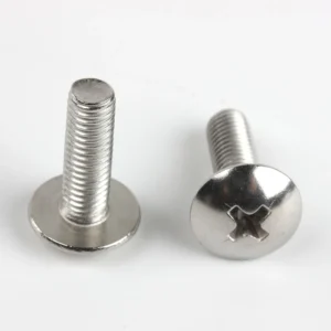 ANSI/ASME B18.6.3 Fine-Thread Cross-Recessed Truss Head Screws - actual product view 1