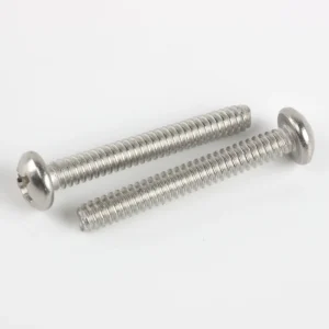 ANSI/ASME B18.6.3 Fine-Thread Cross-Recessed Pan Head Screws - actual product view 1
