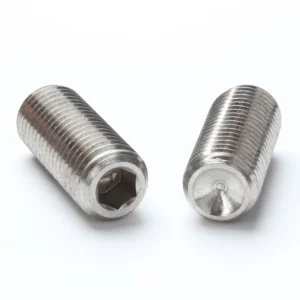 ANSI B18.3 Stainless Steel Cup Point Socket Set Screws - actual product view 1