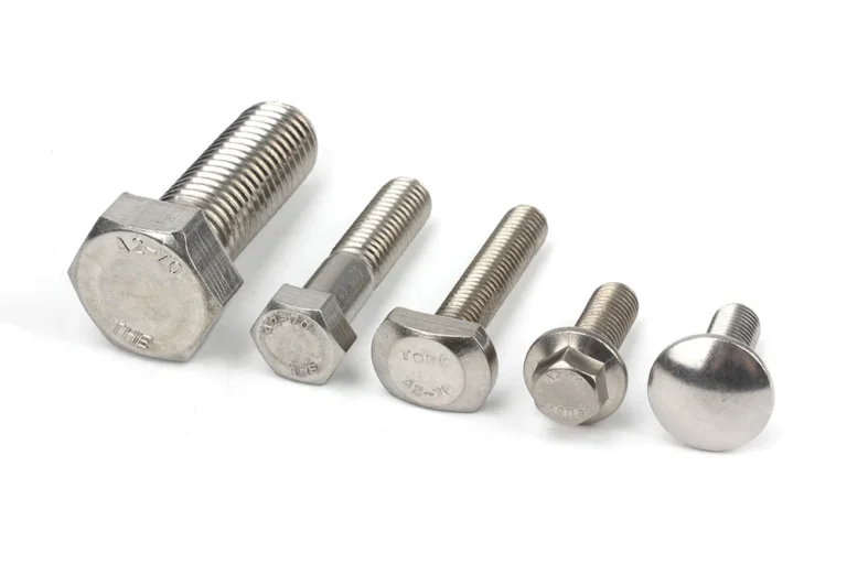 Tongming bolt family showing hex head, flange and carriage bolts