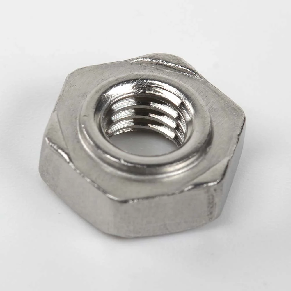 DIN 929 hexagon weld nut with raised weld projections