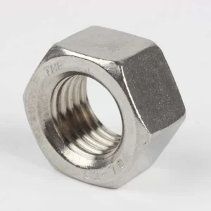 THE DIN 934 stainless steel hex nut with A2-70 marking and internal thread