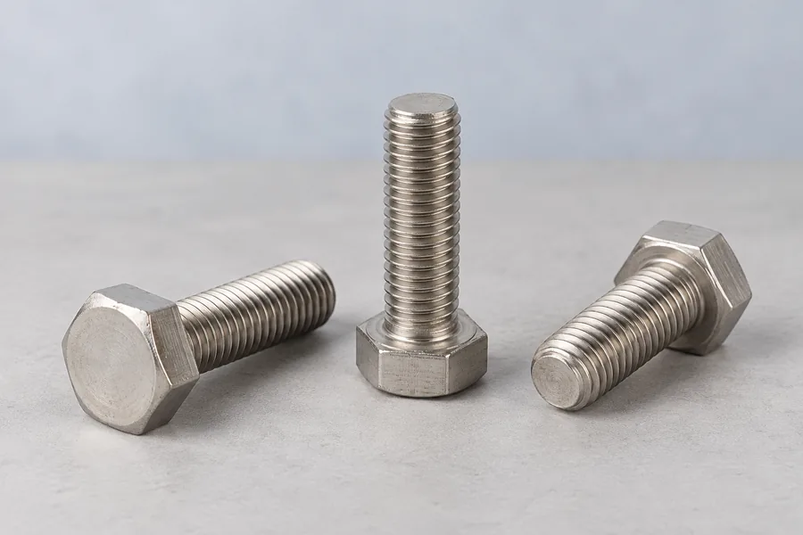 Illustrative full-thread hexagon head screws for the DIN 933 guide