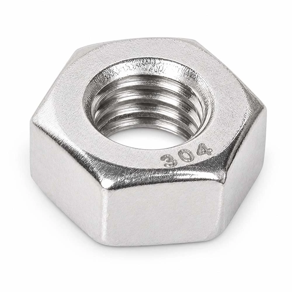 JIS B 1181 hexagon nut - 304-marked stainless steel sample